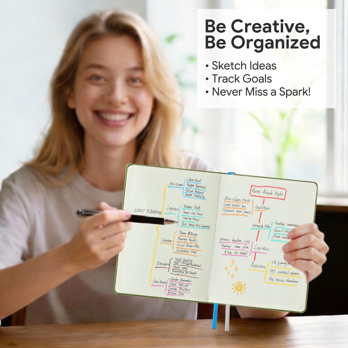 IN-LUXPRO 2026-2027 Weekly and Monthly Planner (July 2026–December 2027),6.5"x8.5",Vertical Layout,18 Months Agenda with Month Tabs & Pocket, Academic Calendar with Vegan Leather Cover,Charcoal Gray