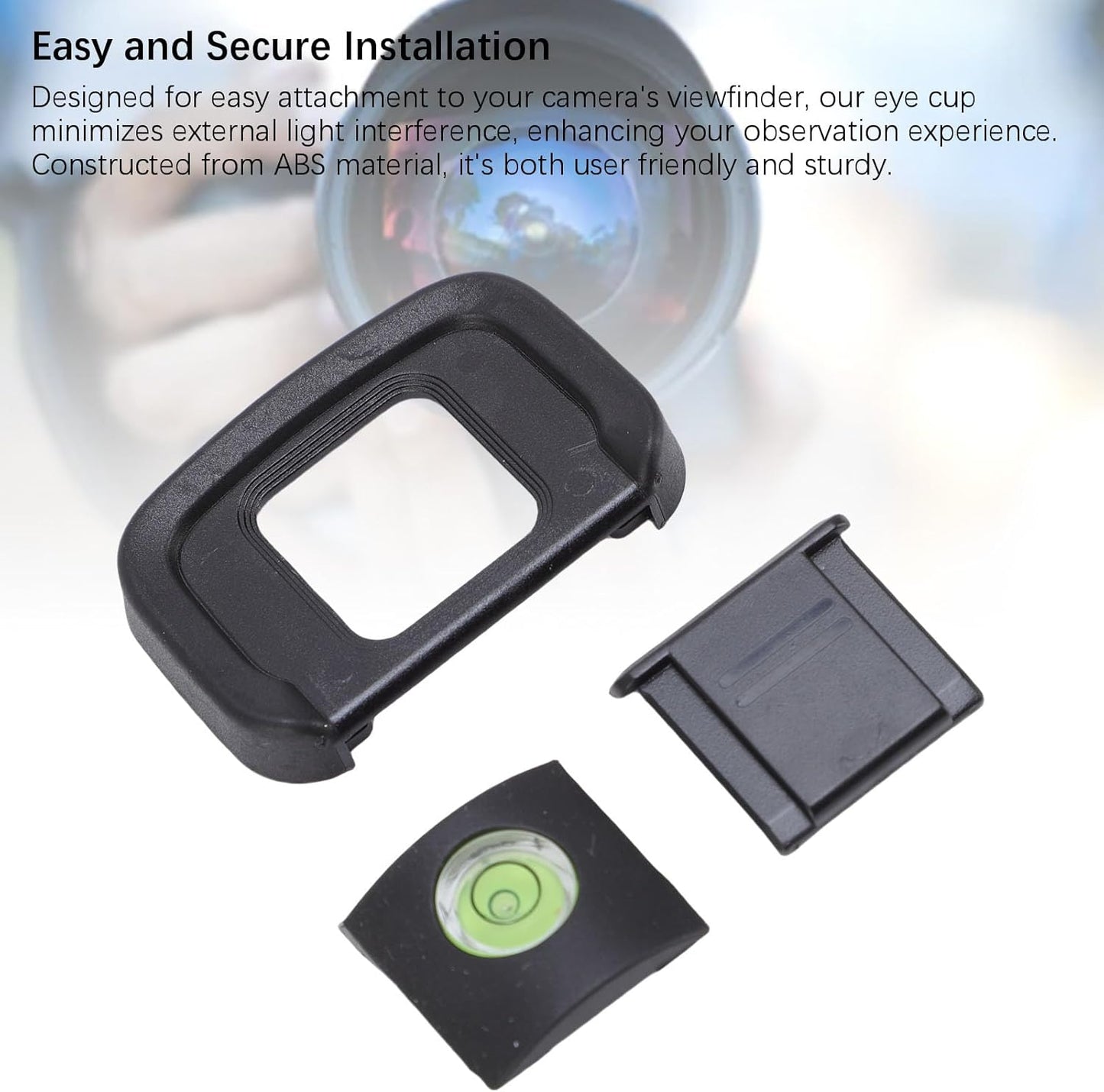 DK-30 Z50 Gugxiom Eyepiece Eyecup Eye Cup for Camera Viewfinder, Eyepiece Cover & Hot Shoe Cover, Buble Level
