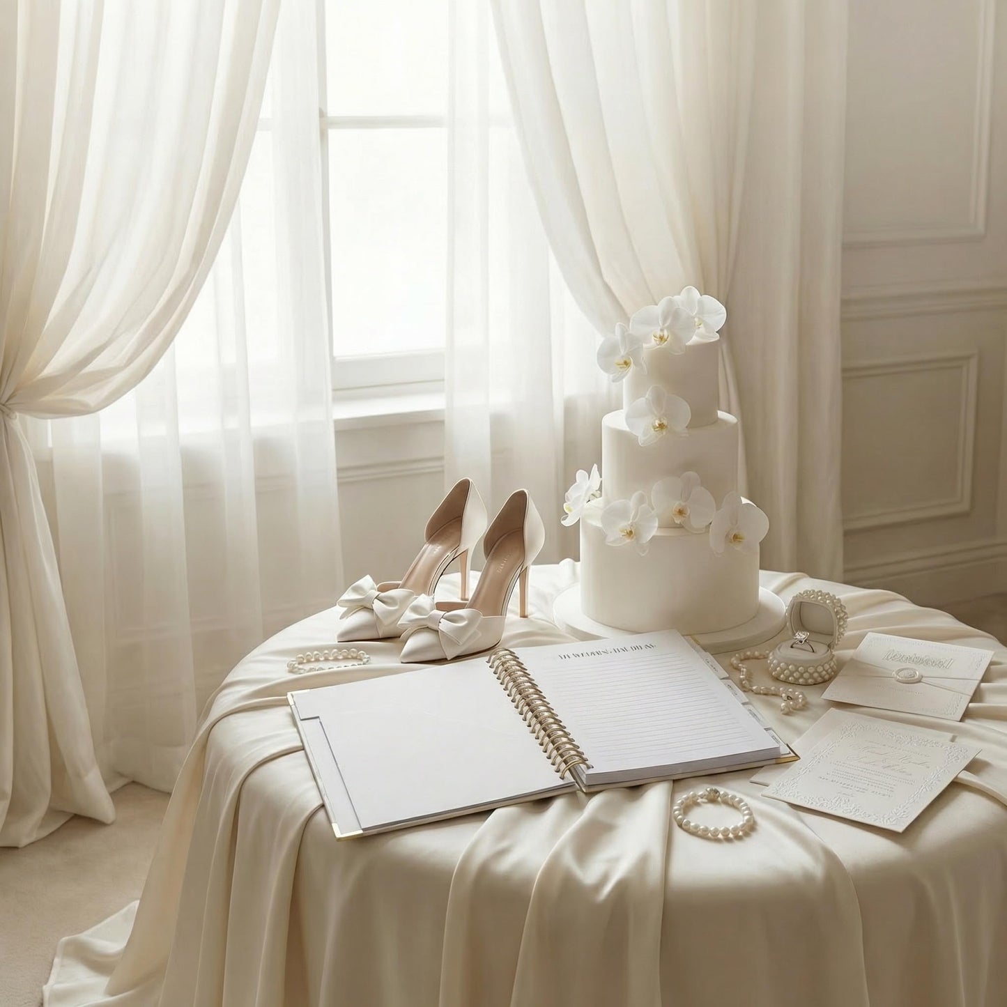 Beautiful Wedding Planner Book and Organizer - Perfect for Detailed Planning Of Your Big Day - Unique Engagement Gift for Newly Engaged Couples, Future Brides and Grooms