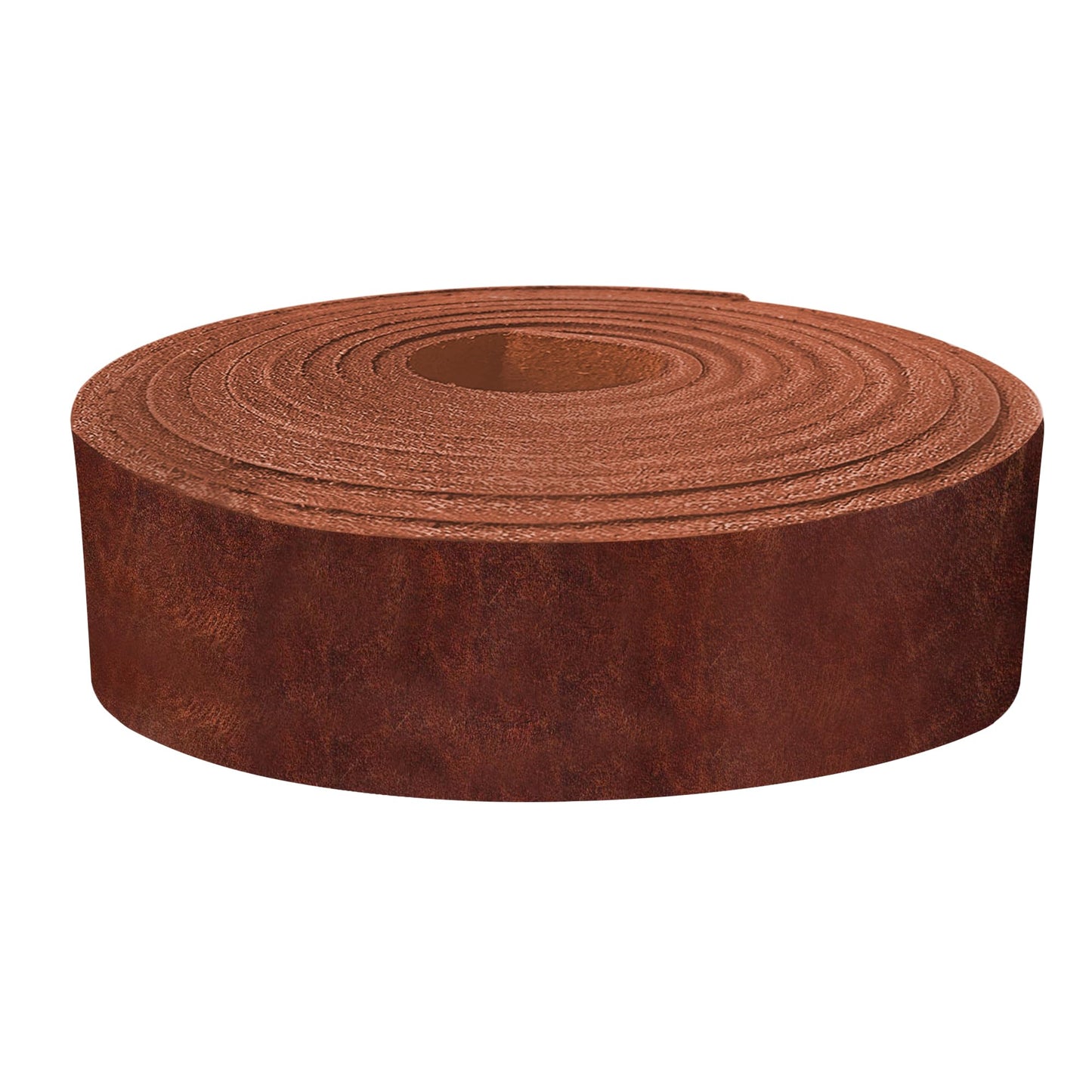 ELW 9-10 oz (3.6-4mm) Latigo Leather Belt Grade Straps & Strips | Size: 1.25"x84" (3.2x213cm) | Russet | Full Grain Cowhide, Heavy Duty Holsters, Sheathes, Harness, Saddle, Guitar Straps, DIY Crafts