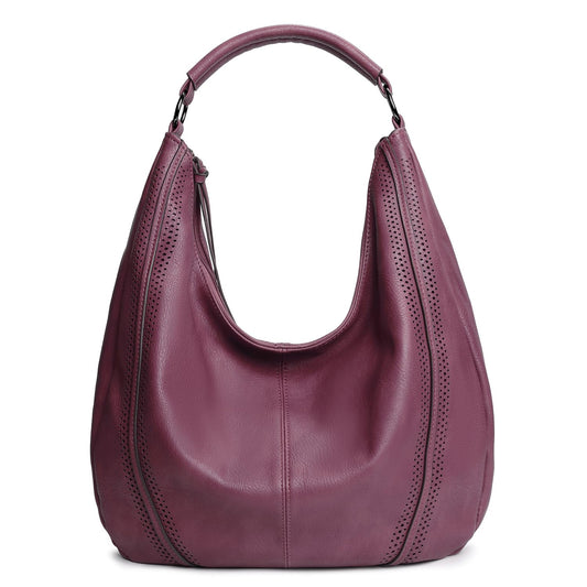 KILAMAL Hobo Shoulder Bag Soft Leather Tote Purse with Adjustable Crossbody Strap Handbag for Work, Travel and Daily Use