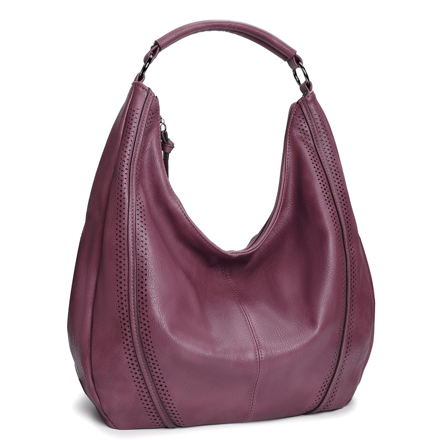 KILAMAL Hobo Shoulder Bag Soft Leather Tote Purse with Adjustable Crossbody Strap Handbag for Work, Travel and Daily Use