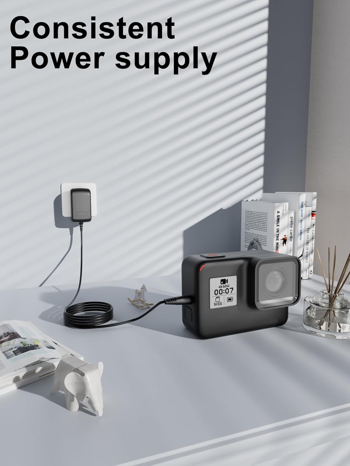 XWNV TT-DL16 US AC/DC Adapter Power Supply Charger Compatible with TaoTronics LED Table Desk Lamp