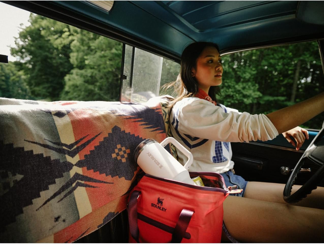 STANLEY Quencher ProTour 30 oz Tumbler - Leakproof Lid, Built-in Straw & Handle | BPA-Free Rose Quartz Fade