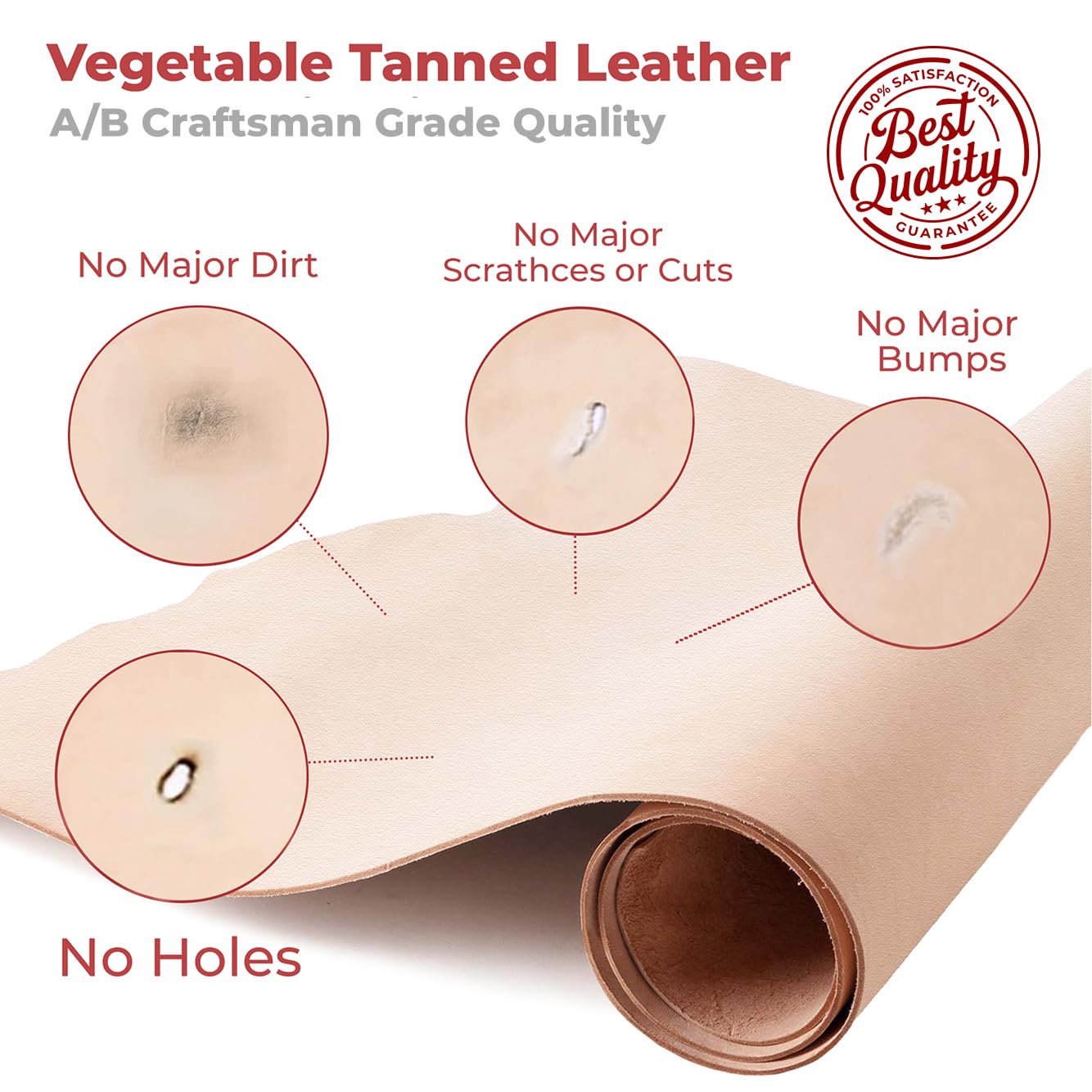 ELW Leather Strap, 10-11 Oz, 2.25 inch wide x 84", Cowhide Veg Tan Leather Belt Blank, Leather Strips, Tooling Leather, Tan Straps for Crafts, Belt Making & Crafting Blank Hide