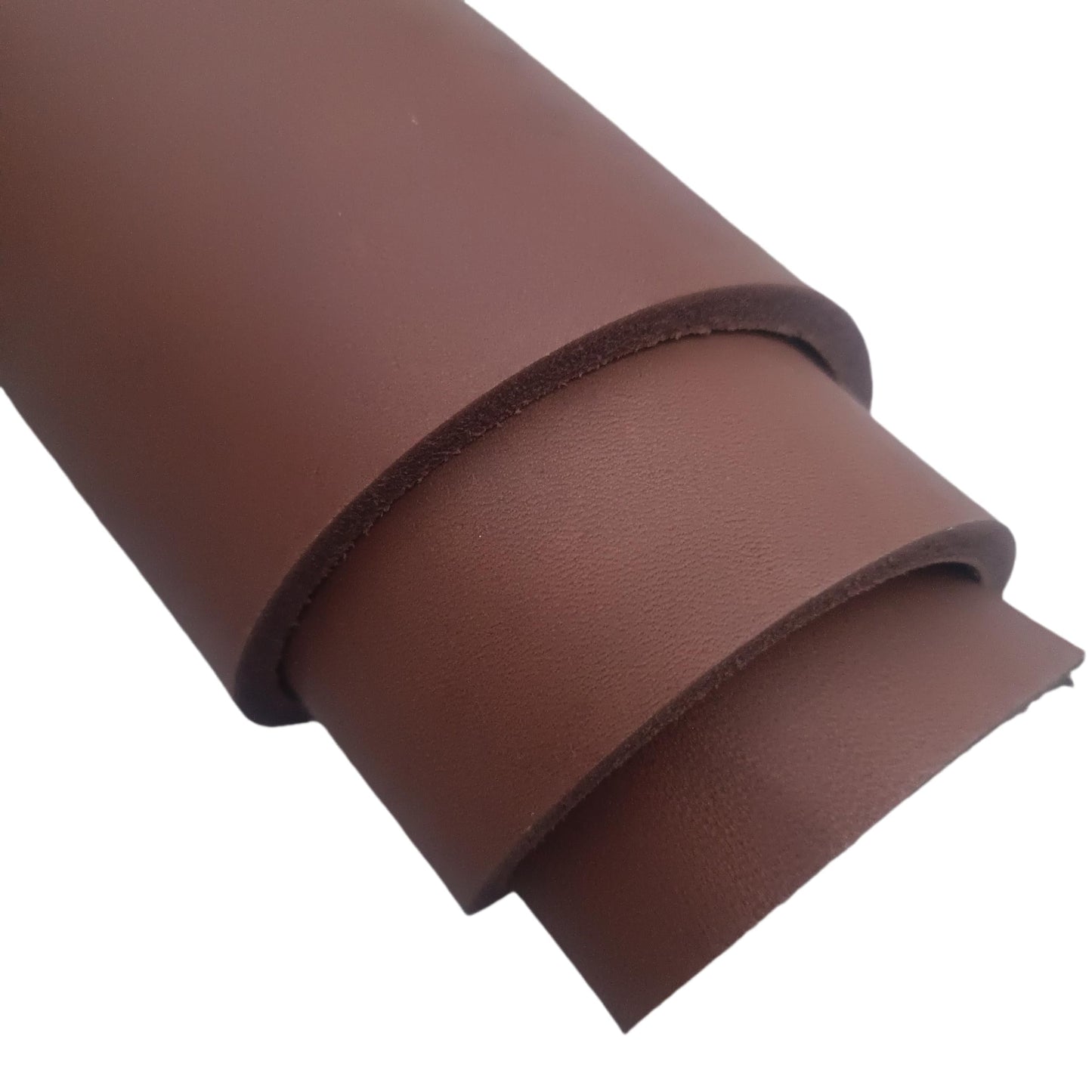Full Grain Leather Sheet, 4-5mm Thick, Brown Leather, Vegetable Tanned Leather for Crafting, Tooling, Sheath Making (Brown 12 x 24 inches)