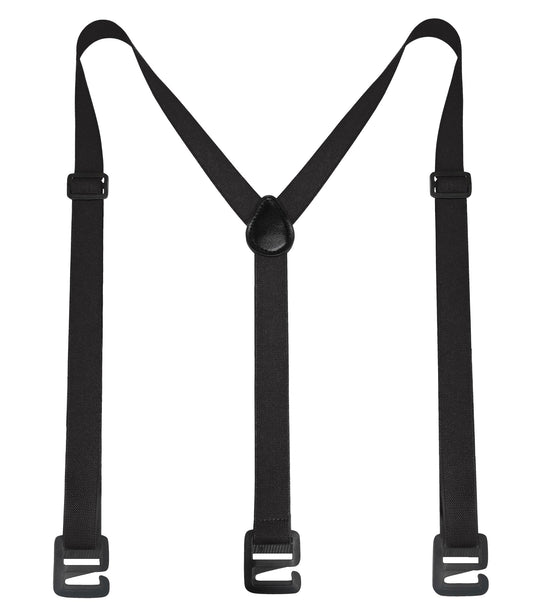 JEMYGINS Black Hidden Suspenders for Men Under Clothes Airport Friendly Outdoor Sport Suspender(2)