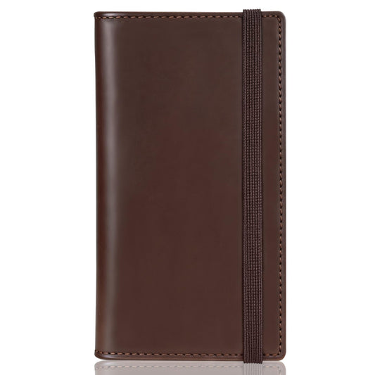 Espera Genuine Leather Checkbook Cover for Men and Women, Check Book Covers for Personal Checkbook with Elastic Band