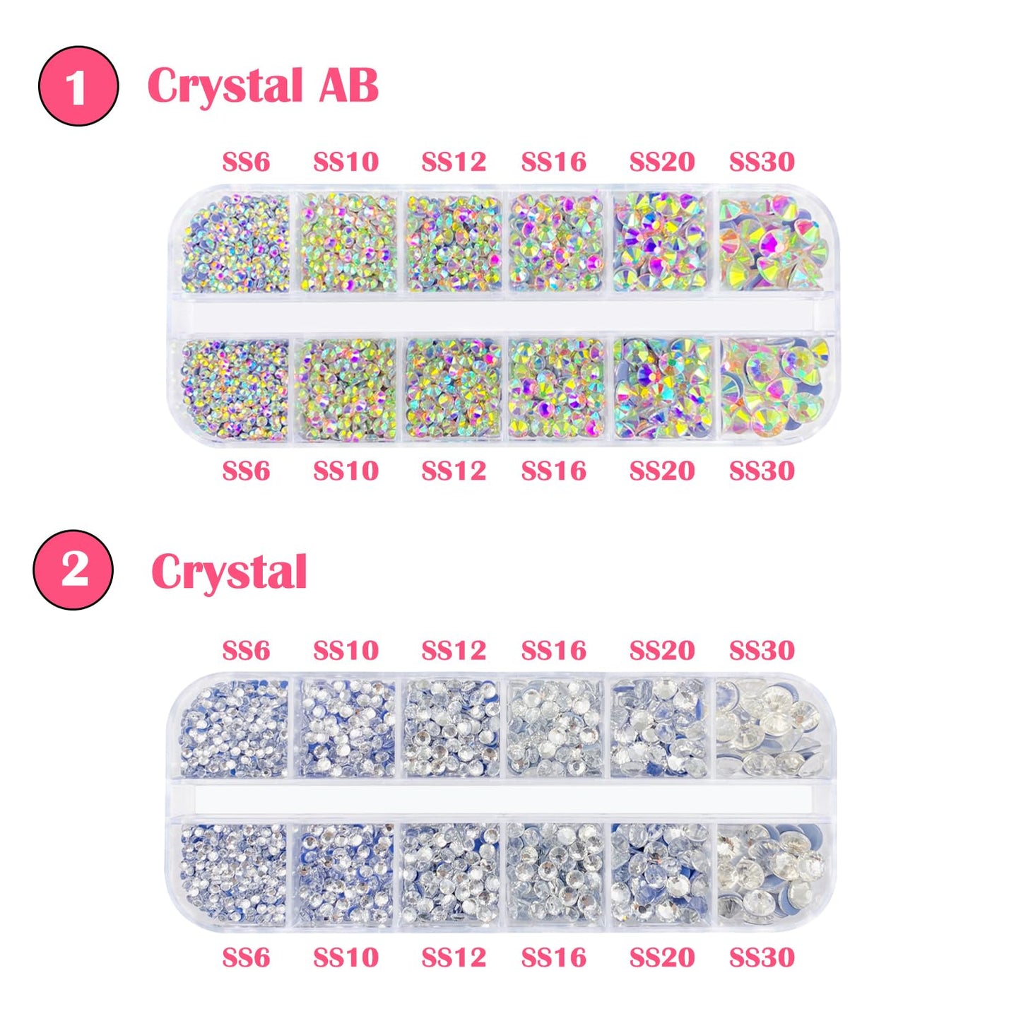 Hotfix Rhinestones Bedazzling Kit,Iron-on Hot Fix Applicator Setter Tool with Rhinestones,Hot Fixed Wand for Clothes Clothing Fabric Crafts,Crystal