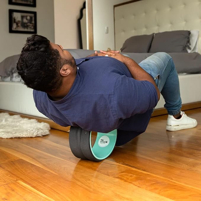 Chirp Wheel+ Foam Roller for Back Pain Relief, Muscle Therapy, and Deep Tissue Massage 6" and 10" Inch