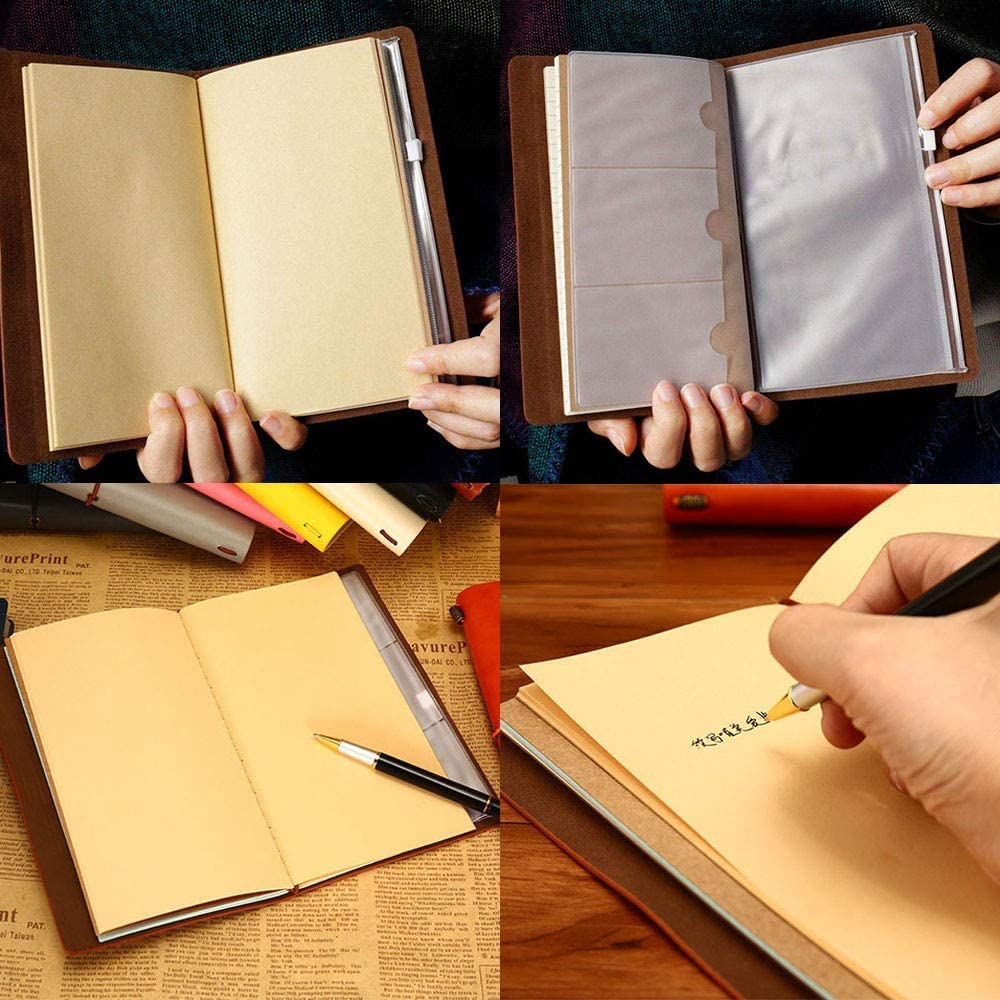 Hiipeenow Son Daughter in Law Gifts from Mom Dad, Leather Travel Journal 140 Pages, Birthday Graduation Christmas Back to School Gifts