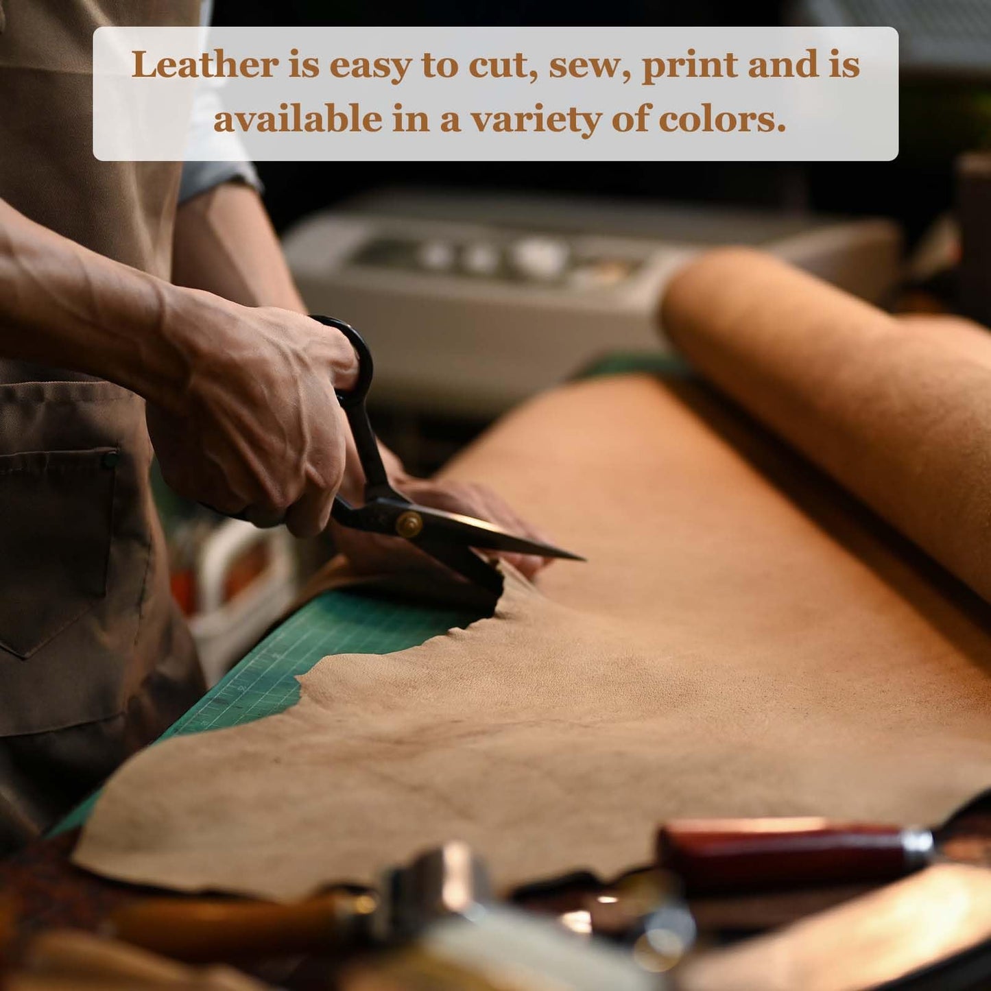 MECCANIXITY Thick Full Grain Leather Sheet, 23.6 x 11.8 Inch Natural Cow Leather 1.5-1.8 mm Fabric Pieces for DIY Craft Furniture Office Belts Notebook Covers,Fashion Red