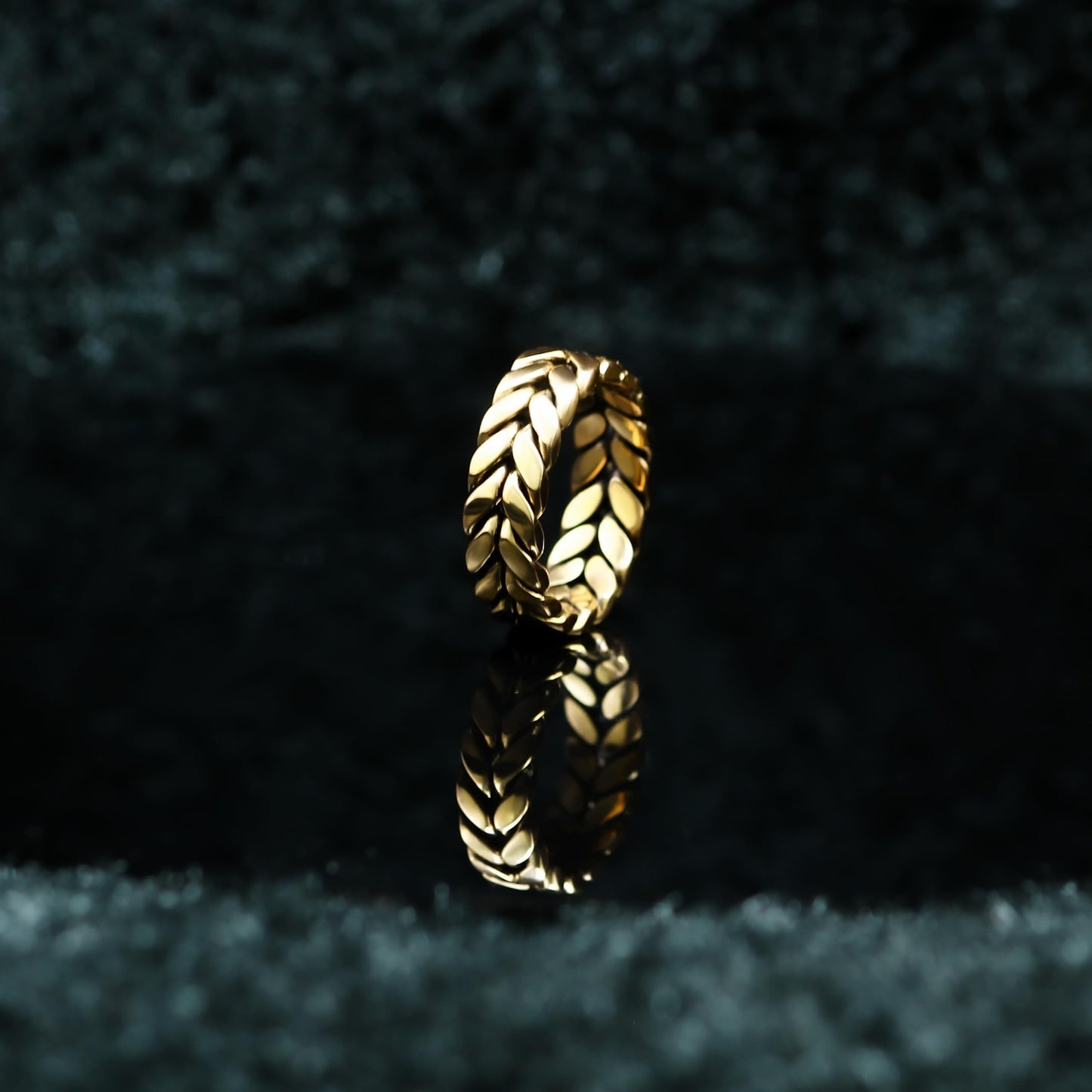 Krishnaa Jewels Pure Copper Braided Twist Eternity HandCrafted Ring Gift Jewelry for Men and Women (13.5)