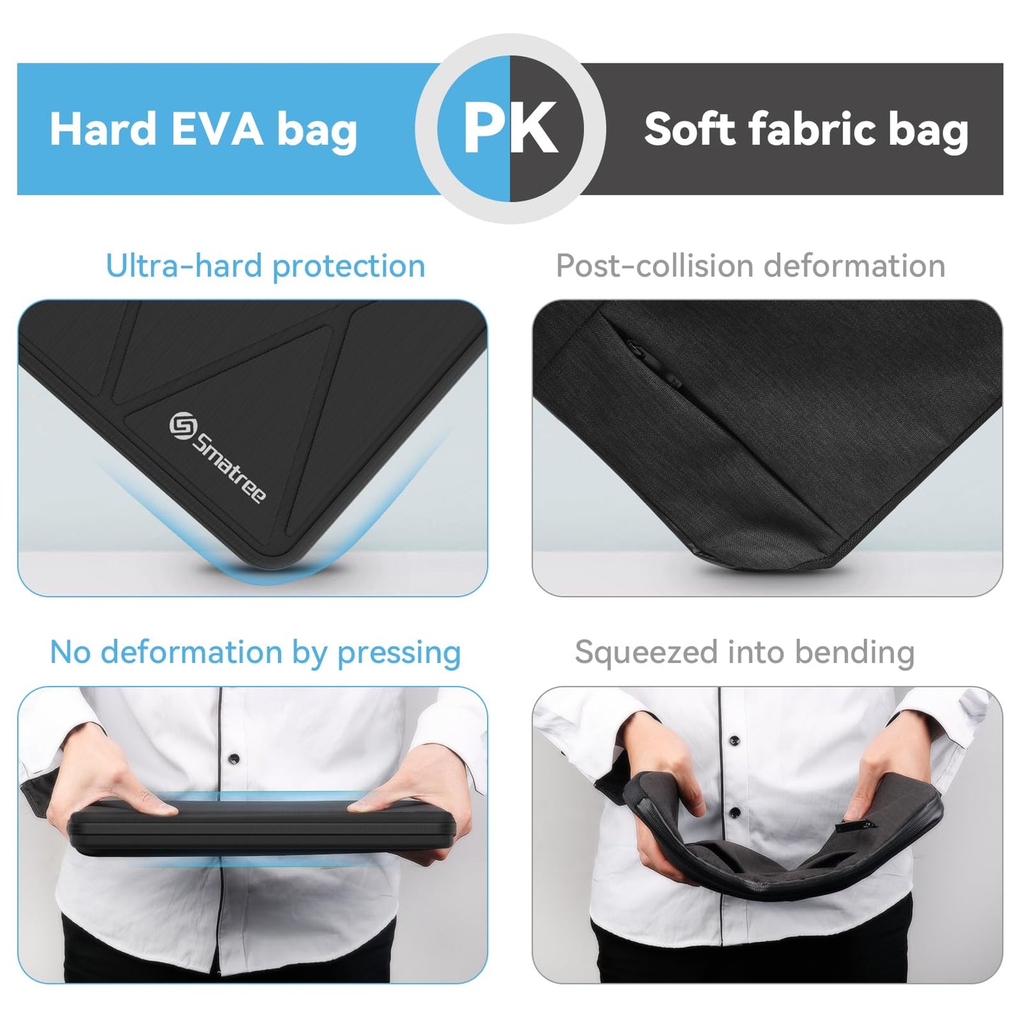 Smatree Hard EVA Protective Sleeve Case Compatible for 15.6 inch Samsung Galaxy Book 5/4/3 360, for 15.6 inch Samsung Galaxy Book 2 Pro 360 Laptop, for Galaxy Book4 Edge Case (X8268)
