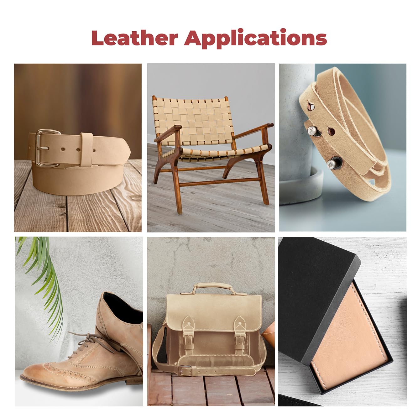 ELW Leather Strap, 10-11 Oz, 1.75 inch Wide x 50", Cowhide Veg Tan Leather Belt Blank, Leather Strips, Tooling Leather, Tan Straps for Crafts, Belt Making & Crafting Blank Hide