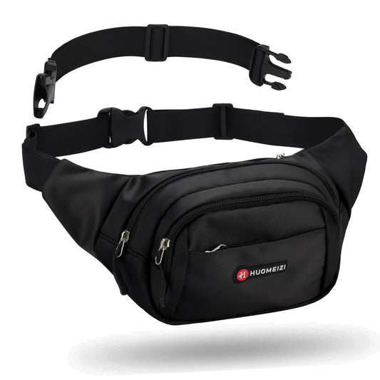 HuoMeizi Fanny Pack Men Women Plus Size with Extender Strap 70",Extra Large Crossbody Waist Bag with Adjustable Belt, Fashion Hip Bum Bag for Outdoors Workout Traveling Casual Hiking Walking Cycling