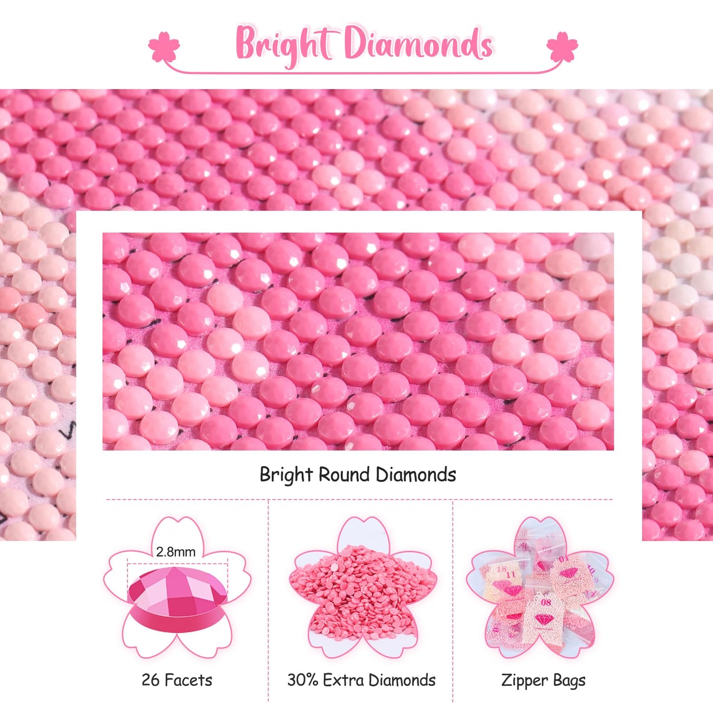 Christmas Gift Black Woman Gold Flowers 5D Full Round Drill Diamond Painting Kits by Number for Adults Beginner Diamond Painting Beads Art Crystal for New Year Valentine's Day Decor Gift 12x16 inch