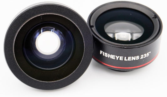 CAPPY CAMERA Set 235 Y2K Screw-On Lens - Wide Angle & Fisheye Lens Kit - Specifically for Cappy Retro Digital Camera