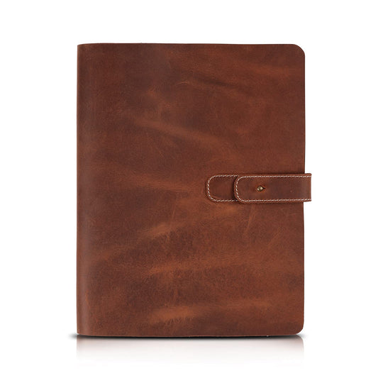 Londo Genuine Leather Tablet Cover for 11-Inch iPad Air, iPad Pro 11, iPad – Case with Two Card Slots & Leather Pen/Apple Pencil Holders