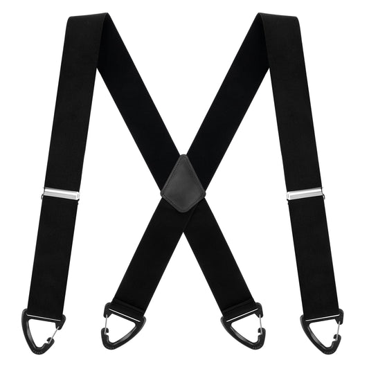Chicingyou Suspenders for Men 2 Inches Wide X-Back Men's Heavy Duty Adjustable Under Shirt Suspender with Clips for Men Shirt Jeans Pants