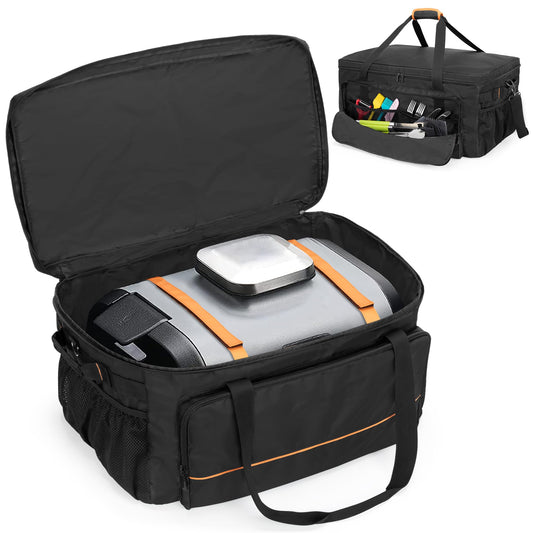 HODRANT Carry Bag Compatible With Ninja Woodfire Grill OG701 OG751, Outdoor Cover for OG700 Series Smoker, Water-Resistant BBQ Storage Case for Tools & Accessories, Bag Only