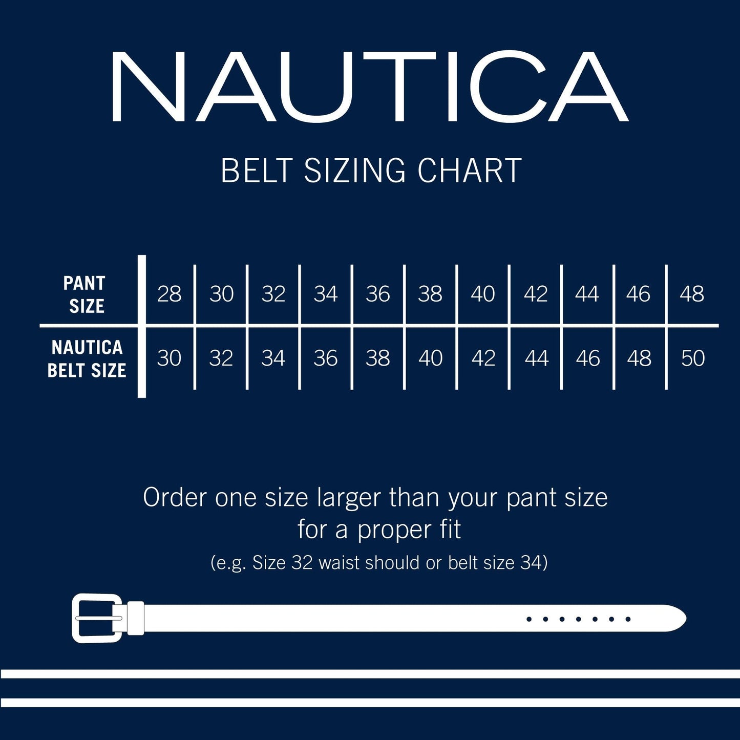 Nautica Mens Reversible Jean Leather Belt | 2-in-1 | Classic | Everyday | Business | Work | Dress | Casual | Metal Buckle - Black/Brown, 36"