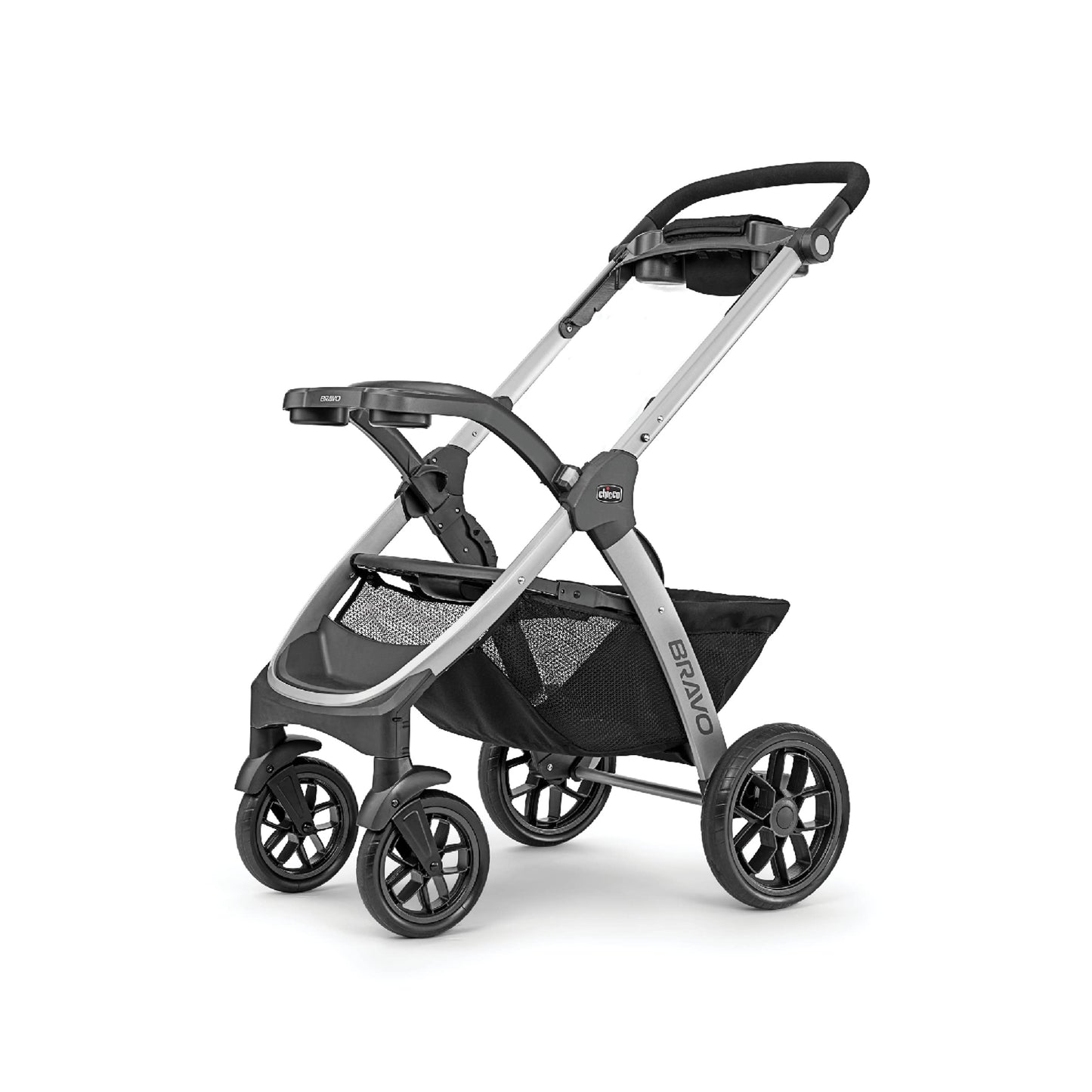 Chicco Bravo® 3-in-1 Trio Travel System, Bravo® Quick-Fold Stroller with KeyFit® 30 Infant Car Seat and Base, Car Seat and Stroller Combo | Parker