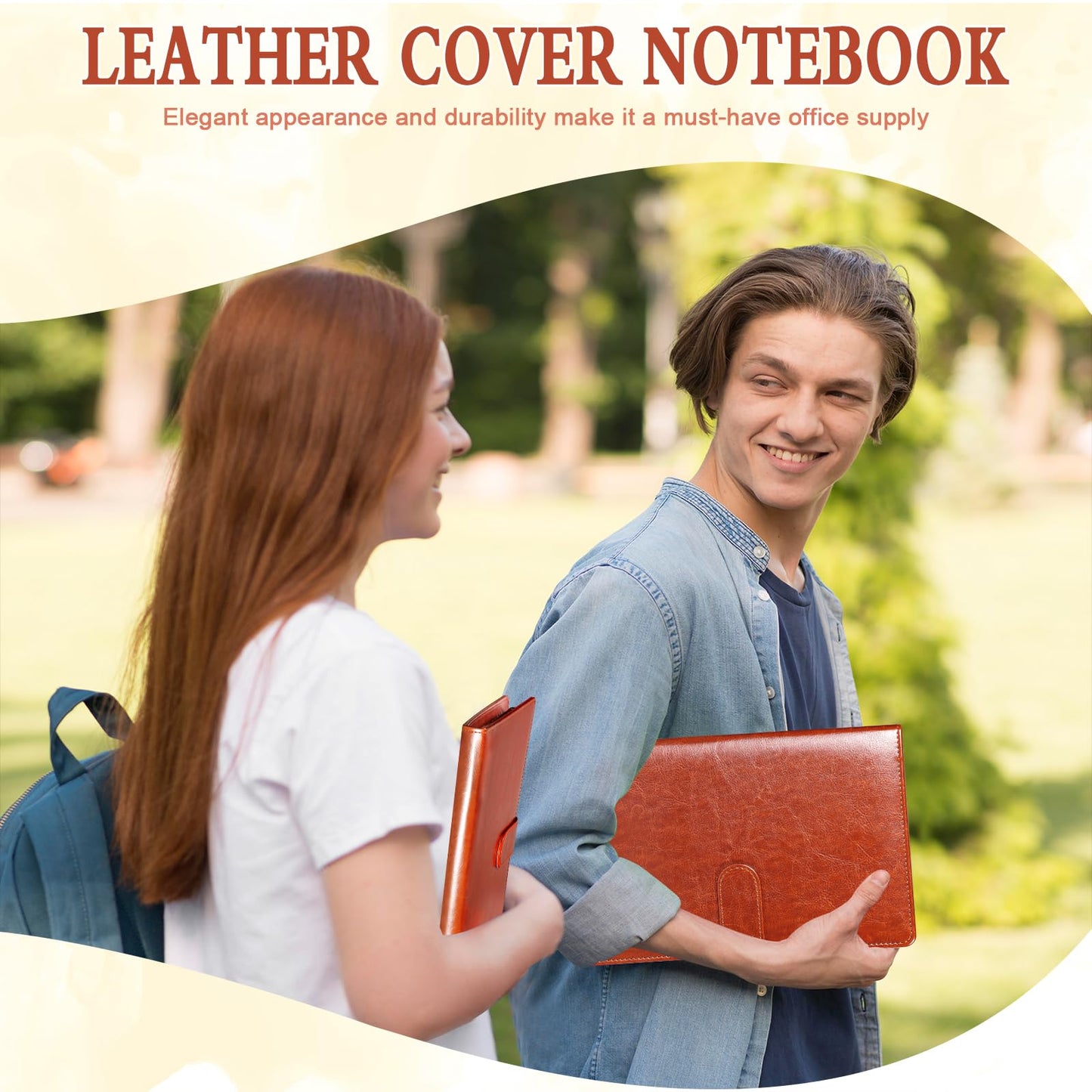 SHIQIKEJIPTY Steno Pad Holder PU Leather Cover 6x9 Steno Pad Cover Business Padfolio Organizer Compatible With 6x9 Steno Notebook Portfolio Pocket Organizer With Pen Loop for Business Office（Brown）
