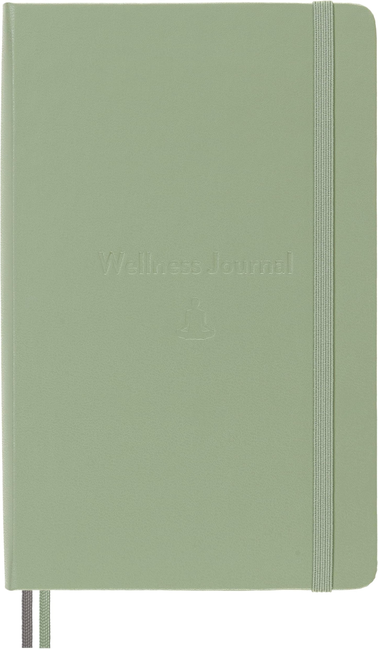 Moleskine Passion Journal, Wellness, Hard Cover, Large (5" x 8.25") Willow Green, 400 Pages