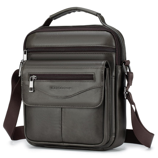 COSCOOA Shoulder Bag for Men Leather Man Purse Crossbody for Men Handbag Bag Messenger Satchel Travel bag