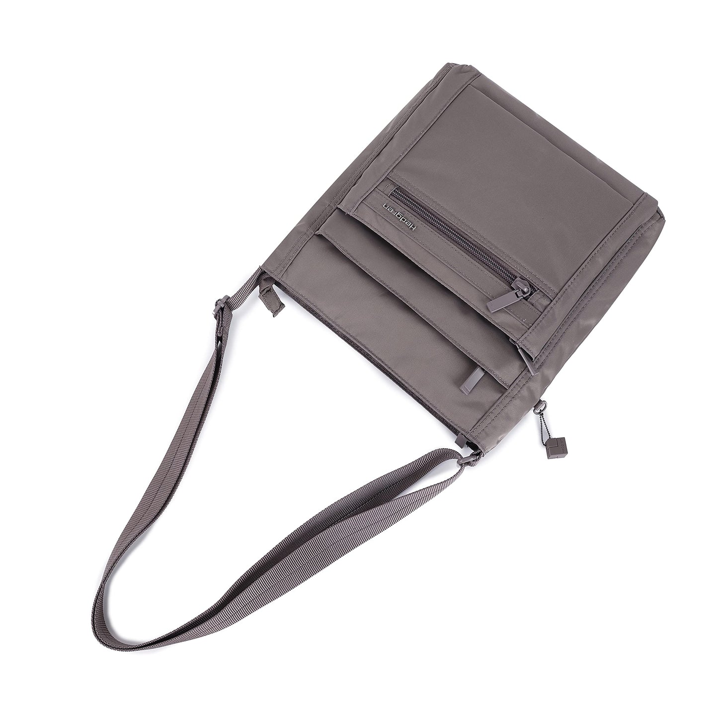 Hedgren Women's Orva Crossbody Bag with RFID Protection, Multiple Zip Pockets, Adjustable Shoulder Strap, One Size - Sepia