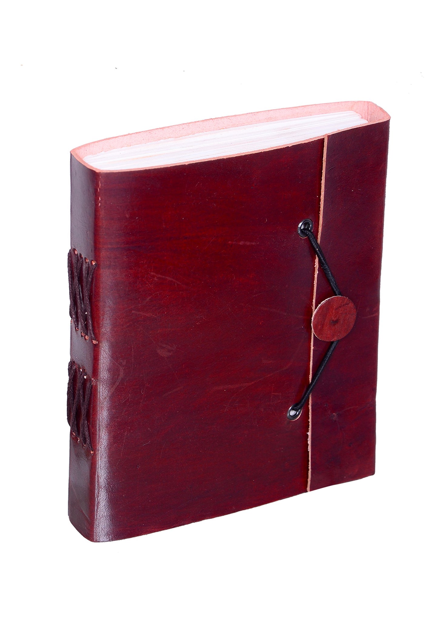 Purpledip Leather Diary Journal Notebook for Writing Sketching Doodling 'Royal Scholar' (10511)