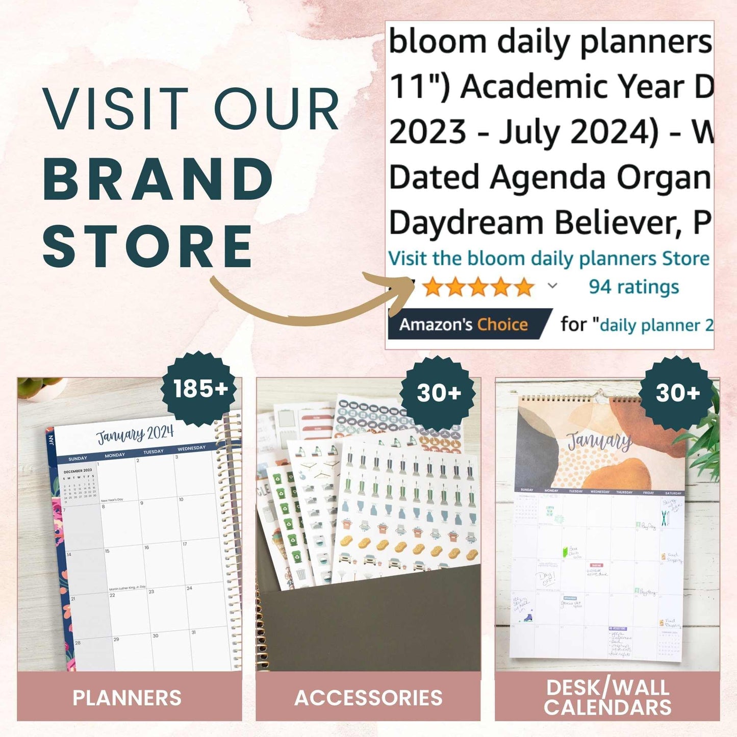 bloom daily planners Wedding Planner & Organizer/Hardcover Keepsake Journal with Essential Planning Tools - Checklists, Vision Boards, Tips & More - 9"x11" (Gold Scallops)