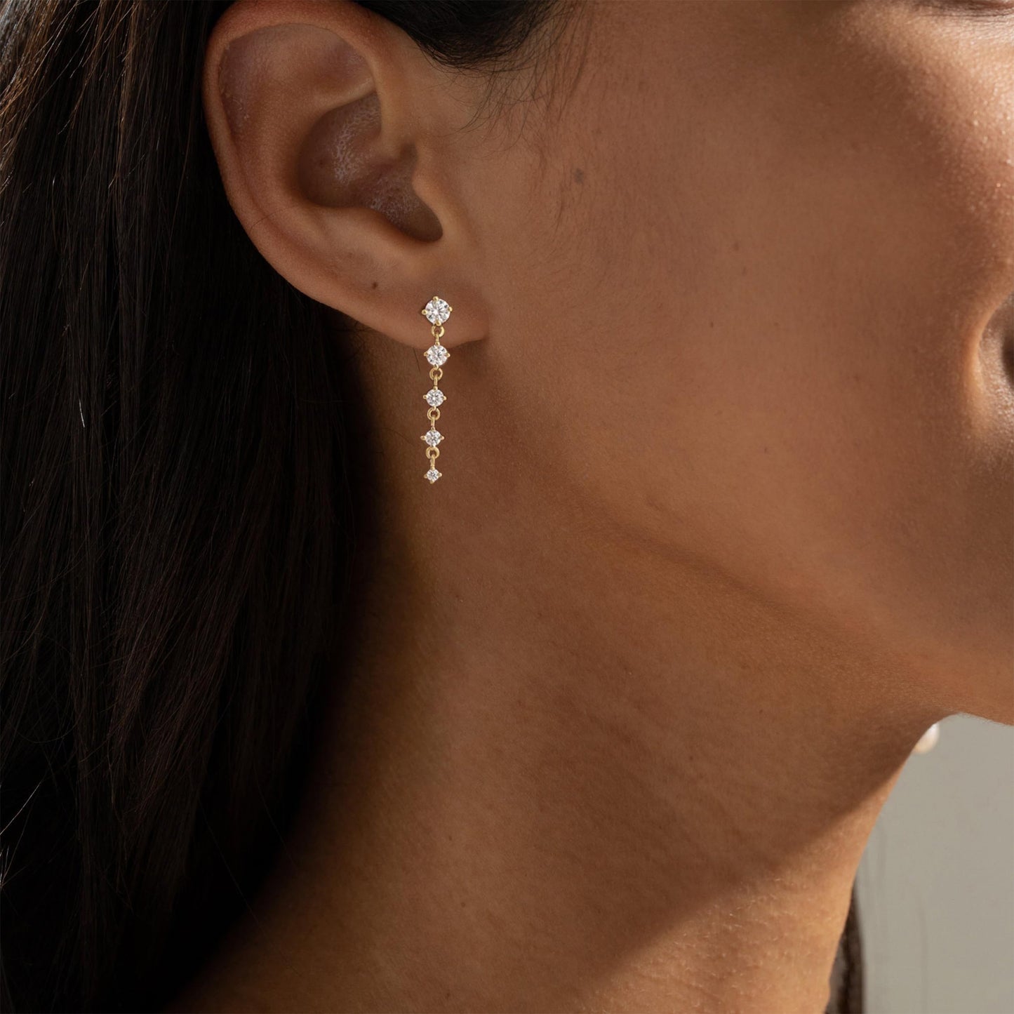 SELFROSE Gold Plated Earrings for Women,Hypoallergenic Prom Wedding Statement Earrings for Women Trendy Prom Jewelry