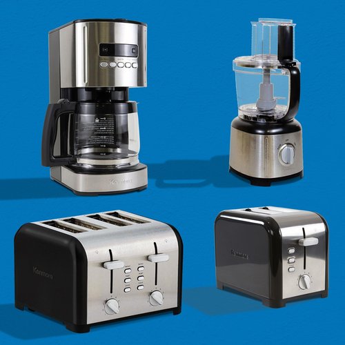Kenmore Drip Coffee Maker - 12 Cup Programmable Cafe Machine With Glass Pot, Regular & Bold Brew, Auto Shut Off Large Water Reservoir, Reusable Filter, Kitchen Appliances For Cafeteria Barista, Black