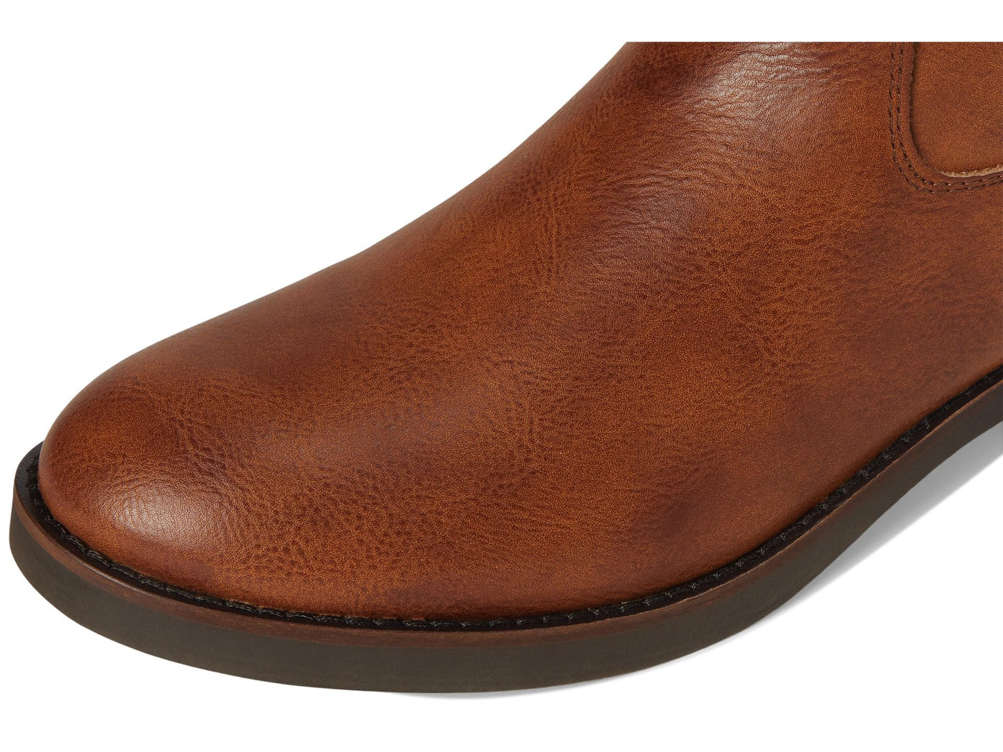 FRYE AND CO. Womens Kellie Button Tall Cognac 7 Medium