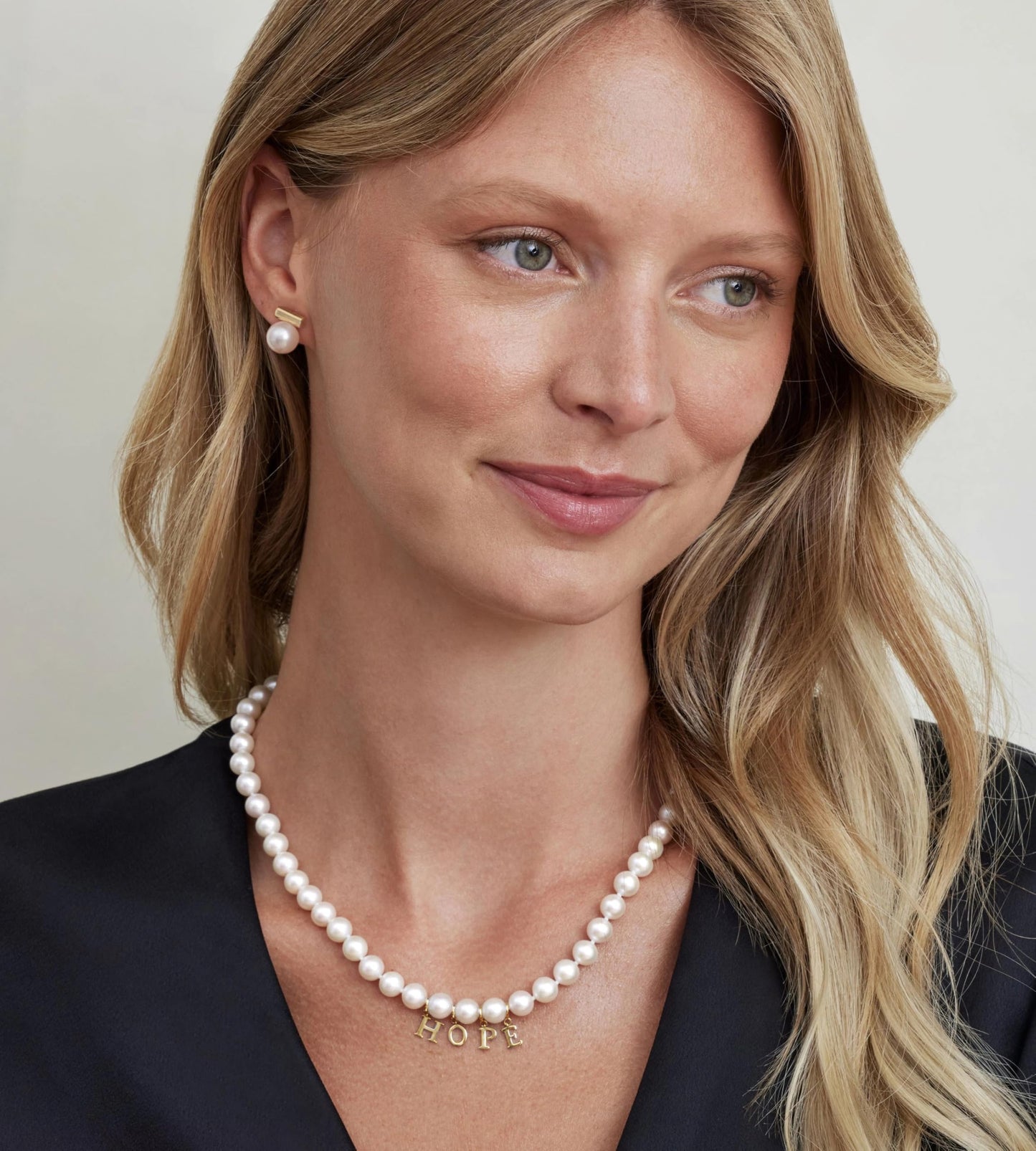 10mm Shell Pearl Drop Earrings, 18k Gold Plated Bar Stud Earrings, Dainty Wedding Jewelry