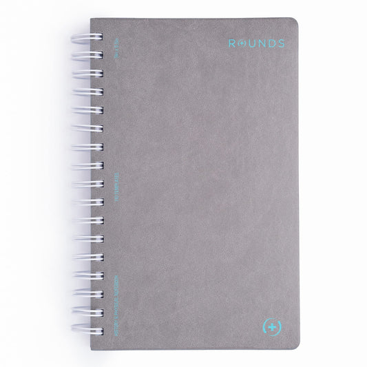 H&P Notebook Spacious Medical History and Physical Notebook (8.5" x 5.5") 110 Templates Minimalist Leather Cover
