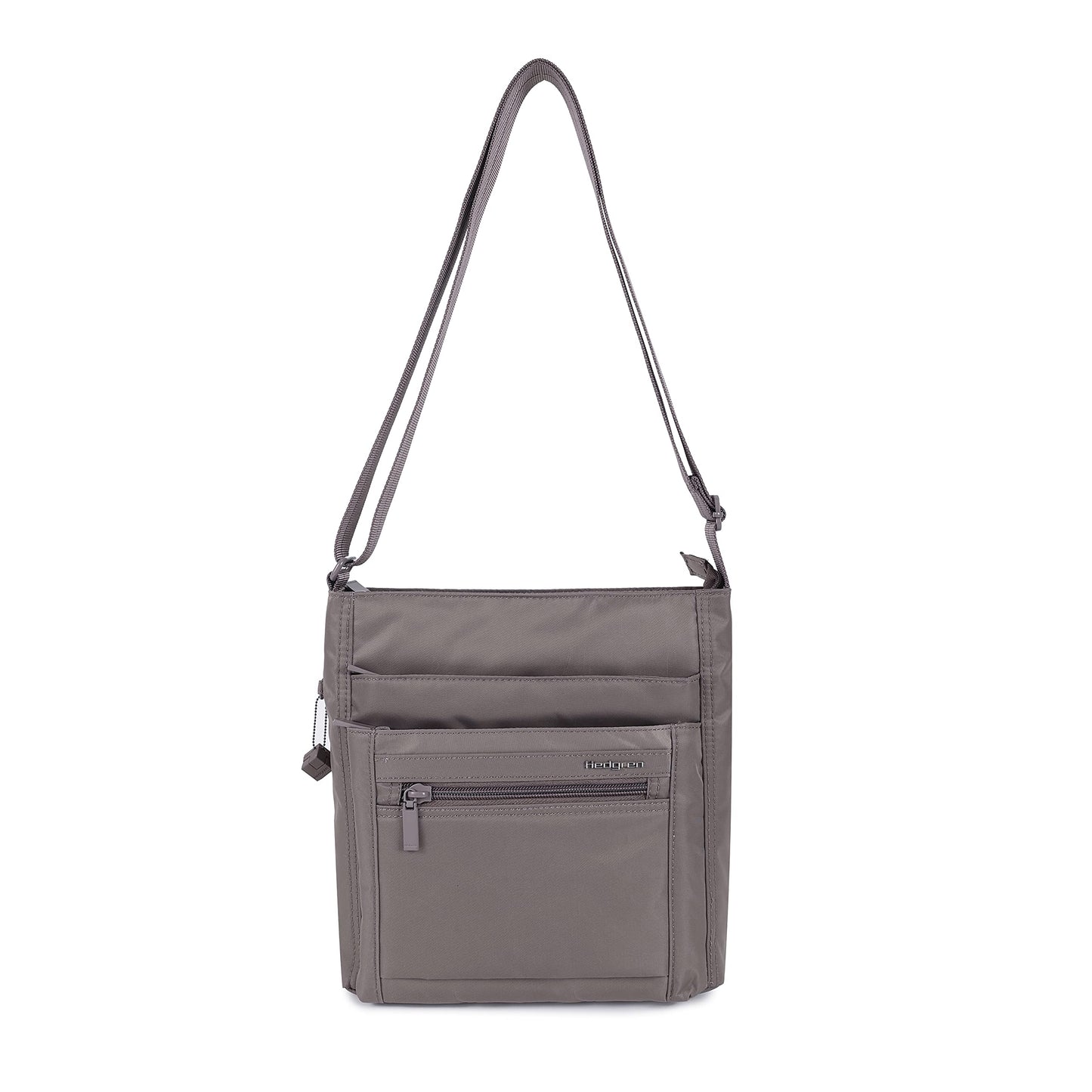 Hedgren Women's Orva Crossbody Bag with RFID Protection, Multiple Zip Pockets, Adjustable Shoulder Strap, One Size - Sepia