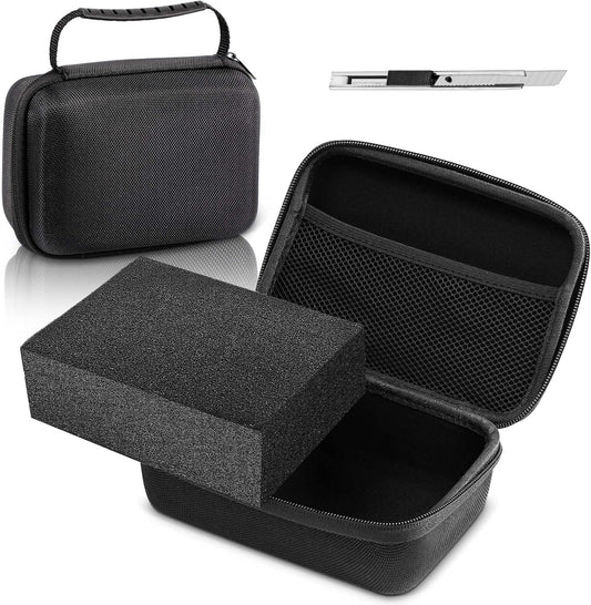 Relaxweex 12.6 8.27 3.5 Inch EVA Hard Case with Customizable Foam x x Protective EVA Carrying Case Shockproof Outdoor