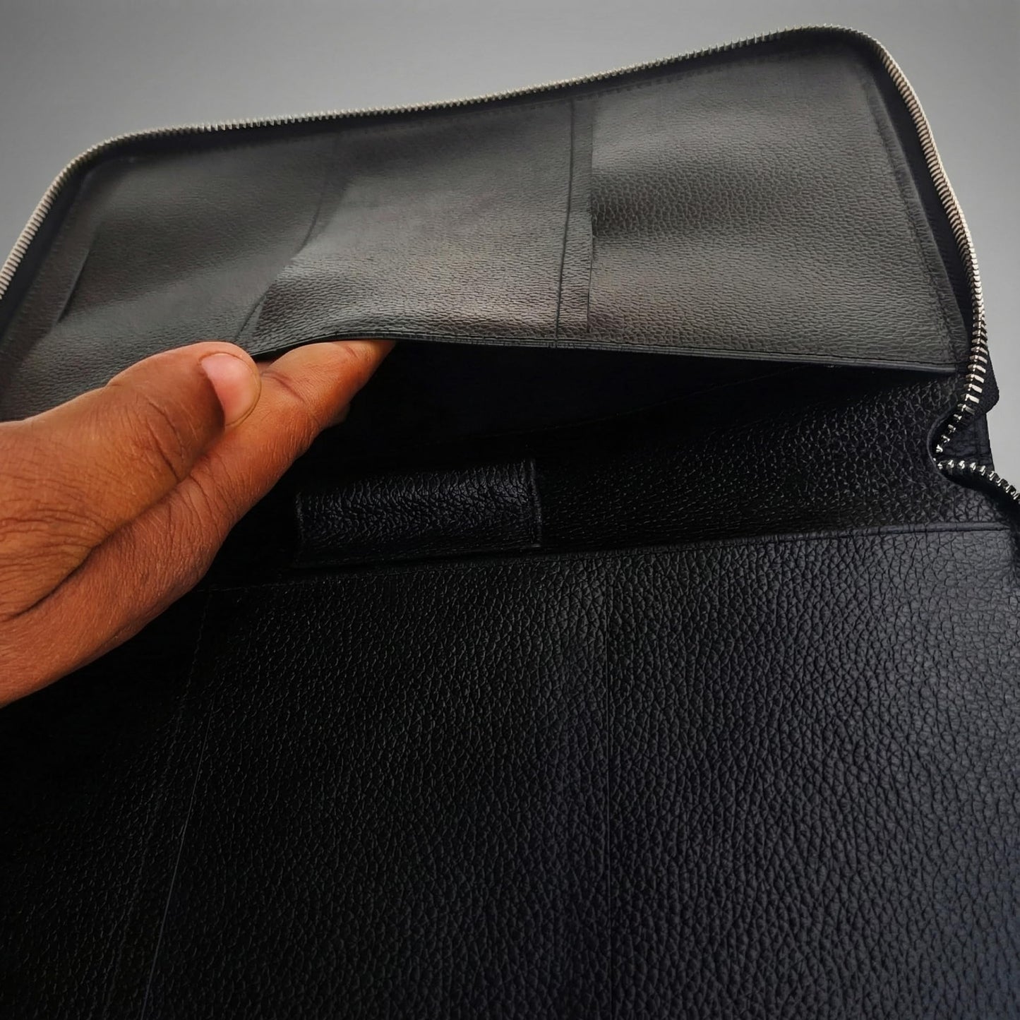 Evermart Deals Full Grain Leather Checkbook Cover for Multiple Check Books - Checkbook Organizer for Up to 6 Books With Duplicate Checks - Checkbook Holder for Women and Men - Gift for Fathers