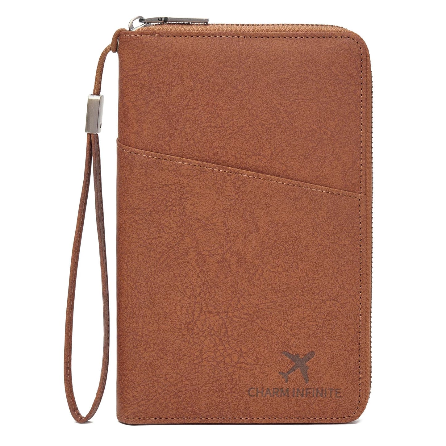 LEEXTON Family Passport Holder Wallet RFID Blocking Zippered Passport Wallet,Women and Men Travel Wallet Ladies Passport Cover