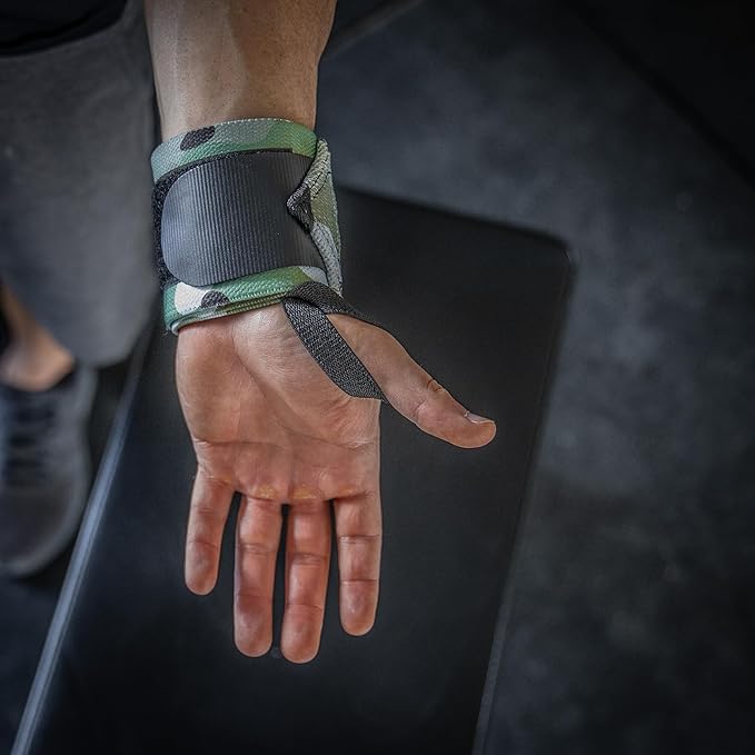 Iron Infidel Wrist Wraps for Weightlifting - 18" and 24" Heavy Duty Support for Working Out, Gym Accessories for Men - Use for Lifting, Crossfit, Fitness, Exercise, Bench Press, Powerlifting