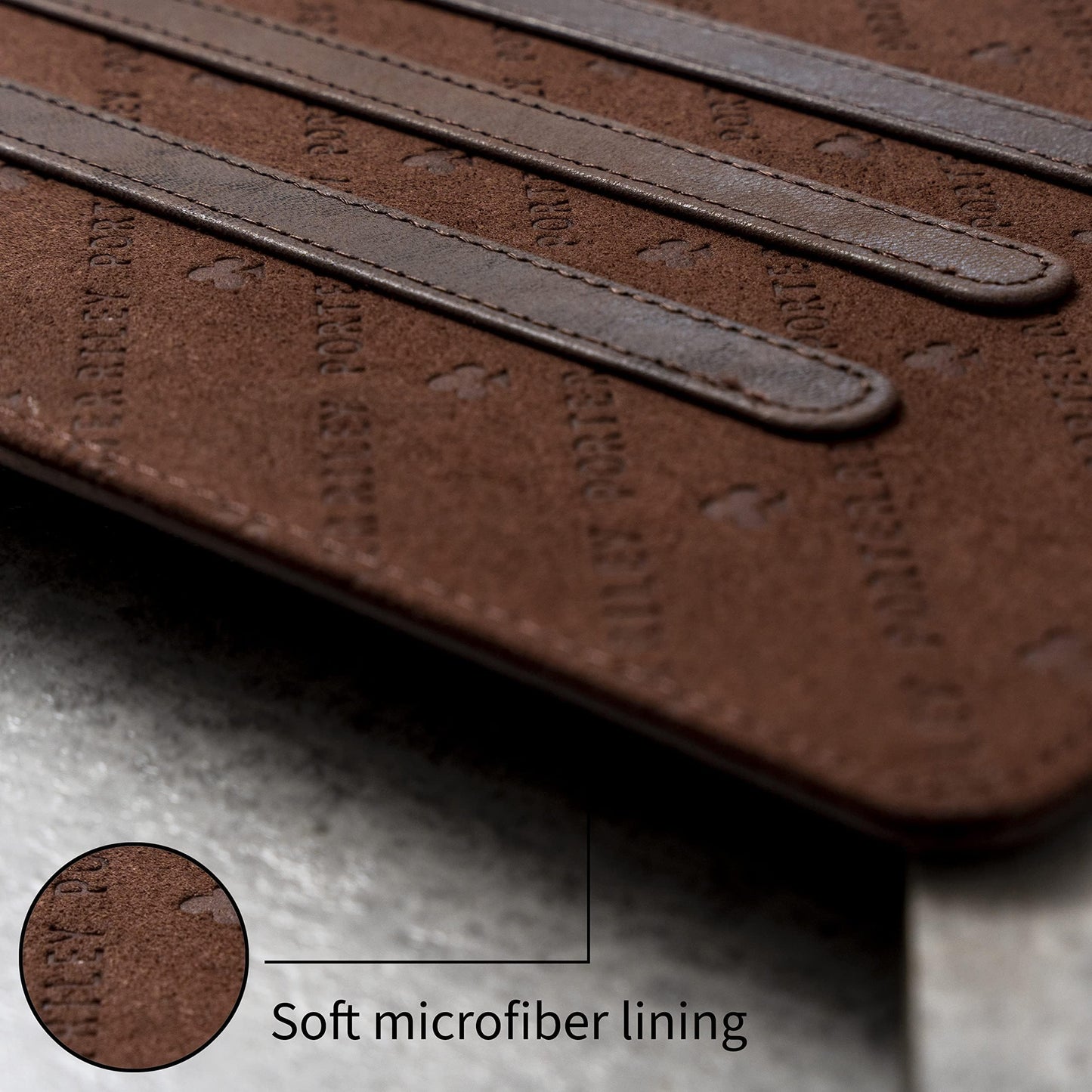 Porter Riley - Leather Case Compatible with iPad Air 11" M4 (2026), M3 (2025) & M2 (2024). Premium Genuine Leather Stand/Cover/Flip Case (Chocolate Brown)