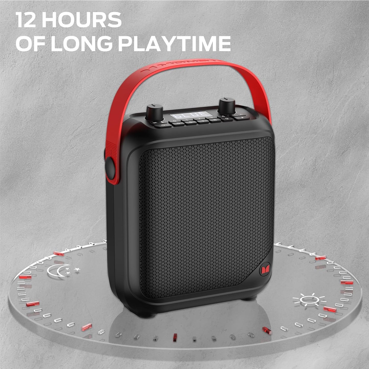 Monster 1 40W 12H MFS Portable Bluetooth Speakers, Bluetooth Speaker Wireless with Stereo Sound, Outdoor Speaker