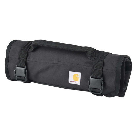 Carhartt Utility Roll Organizer, Durable, Water-Resistant Tool Roll, Black, 16 Pocket