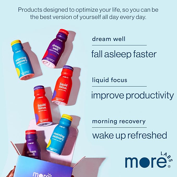 Morning Recovery Electrolyte, Milk Thistle Drink Proprietary Formulation to Hydrate While Drinking, Highly Soluble Liquid DHM, Non GMO, Vegan, Gluten-Free, Lemon Ginger, Pack of 6
