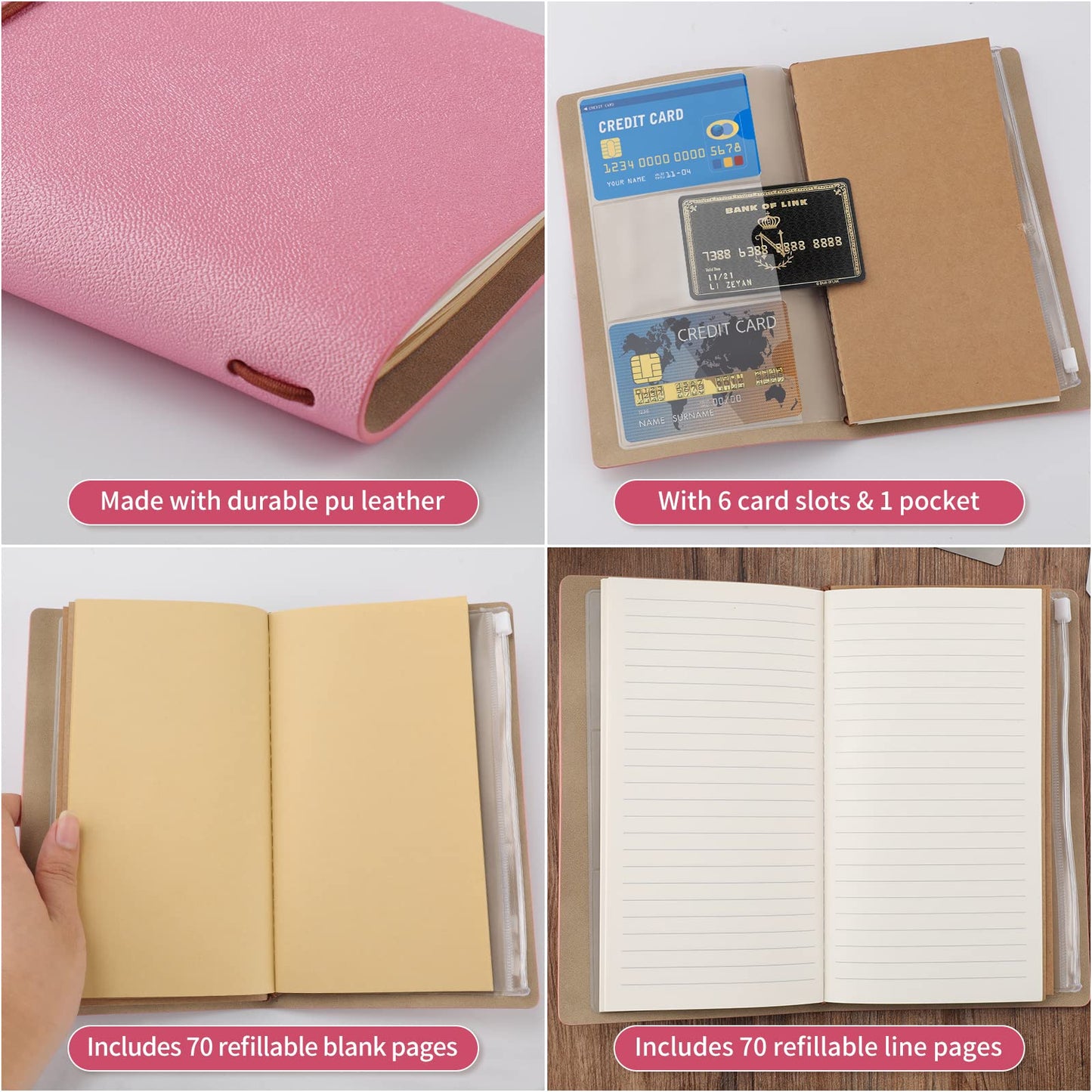 PRSTENLY Daughter Leather Journal+ Christian Leather Journal