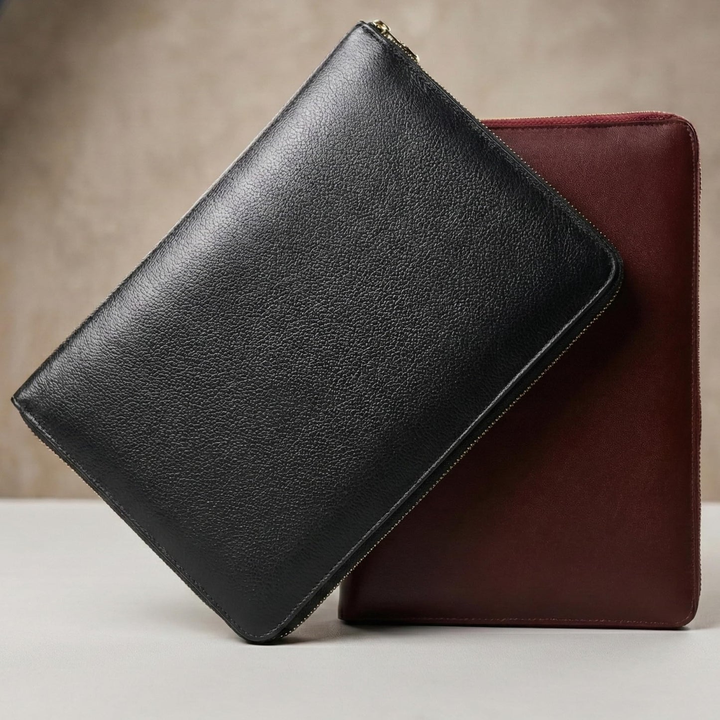 Evermart Deals Full Grain Leather Checkbook Cover for Multiple Check Books - Checkbook Organizer for Up to 6 Books With Duplicate Checks - Checkbook Holder for Women and Men - Gift for Fathers