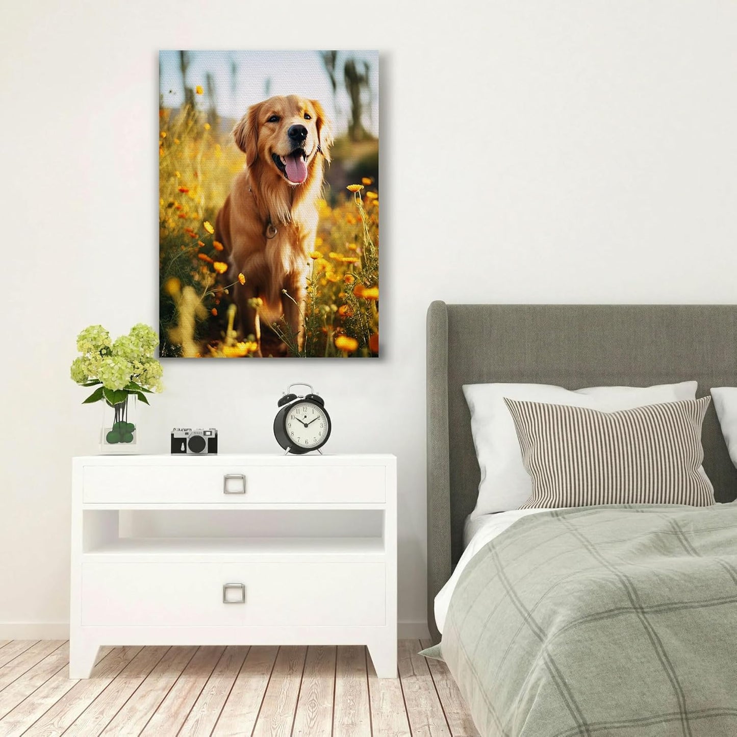 SPECPIX Custom Canvas Prints with Your Photos Customized Canvas Wall Art Personalized Canvas Pictures Gifts for Pet Dog Baby Family Mom Dad Men Women Couple Boyfriend Girlfriend Framed 24x36